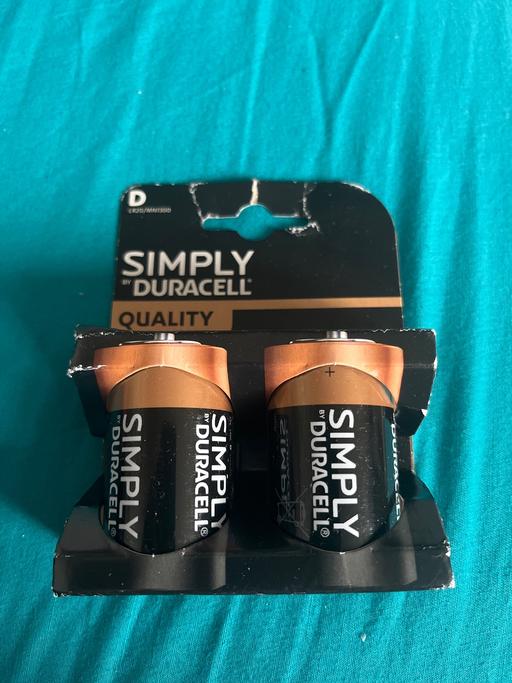 Buy & Sell Maypole Birmingham - Photos for REDUCED Duracell Batteries (D)