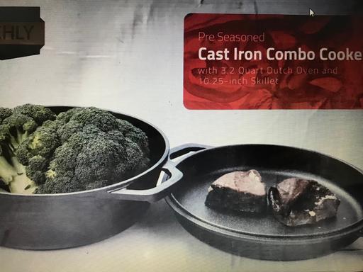 Buy & Sell Willenhall Walsall - Photos for Pre seasoned kichly cast iron combo cooker