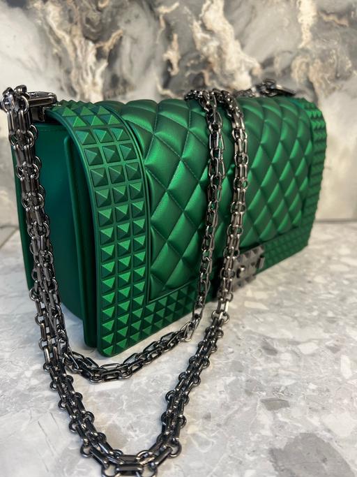Buy & Sell Perry Barr Birmingham - Photos for Luxury Green Quilted Crossbody Bag