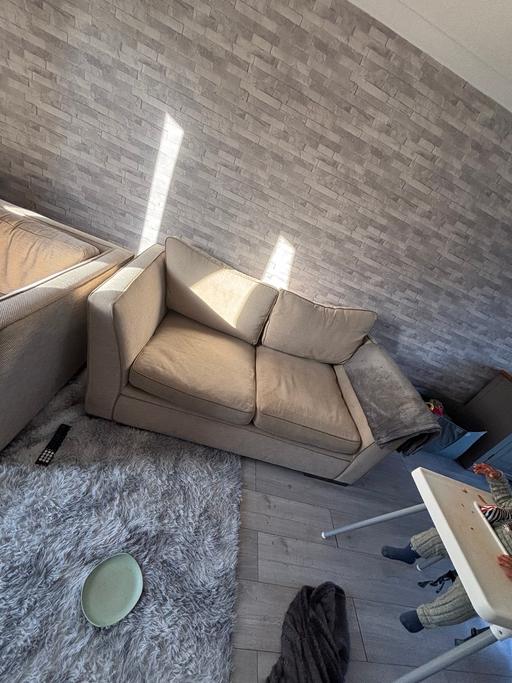 Buy & Sell Colney Heath St. Albans - Photos for 2 seater and 1 seater beige sofas