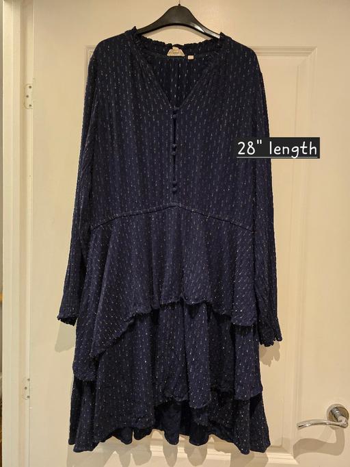 Buy & Sell Rowley Regis Sandwell - Photos for FatFace navy Ivana layered dress 👗