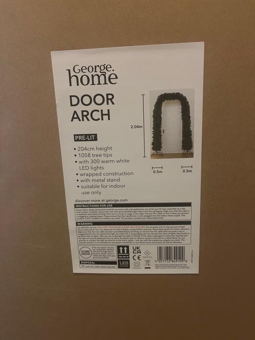 Buy & Sell Shirley Solihull - Photos for Pre lit Arch