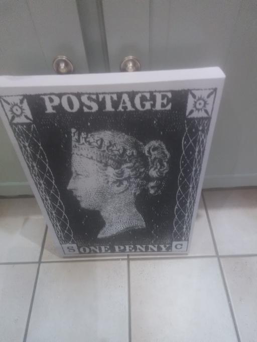 Buy & Sell Streetly Walsall - Photos for BRAND NEW POSTAGE STAMP CANVAS