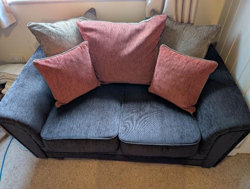 Buy & Sell Hunmanby North Yorkshire - Photos for 2 Seater Sofa, Memory Foam, VGC, Choc' Br