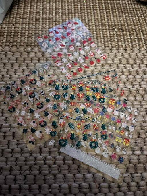 Buy & Sell Wednesfield Wolverhampton - Photos for 5 sheets Christmas nail stickers