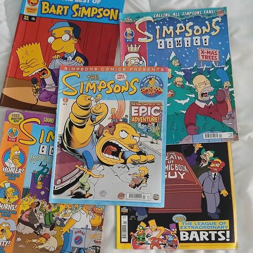 Buy & Sell Ifield Crawley - Photos for Simpsons comic 5x see photo