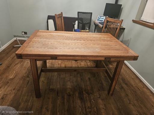 Buy & Sell Pelsall Walsall - Photos for Sherry extendable dining table with 4 chairs