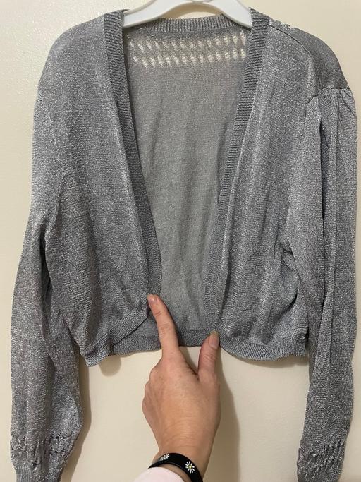 Buy & Sell Ynysddu Caerphilly - Wales - Photos for Bolero sparkly silver size small