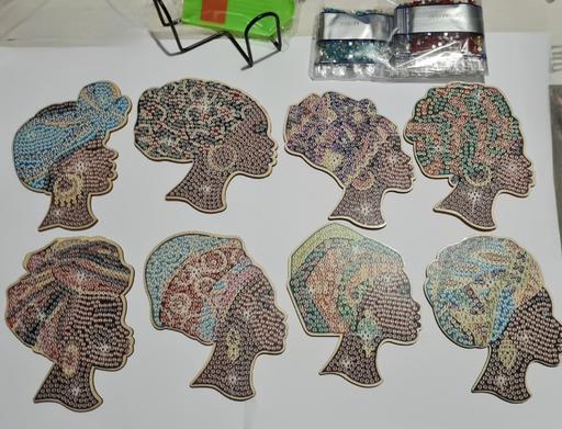 further learning Birchills Walsall - Photos for Diamond Art , African Women's Heads Coasters