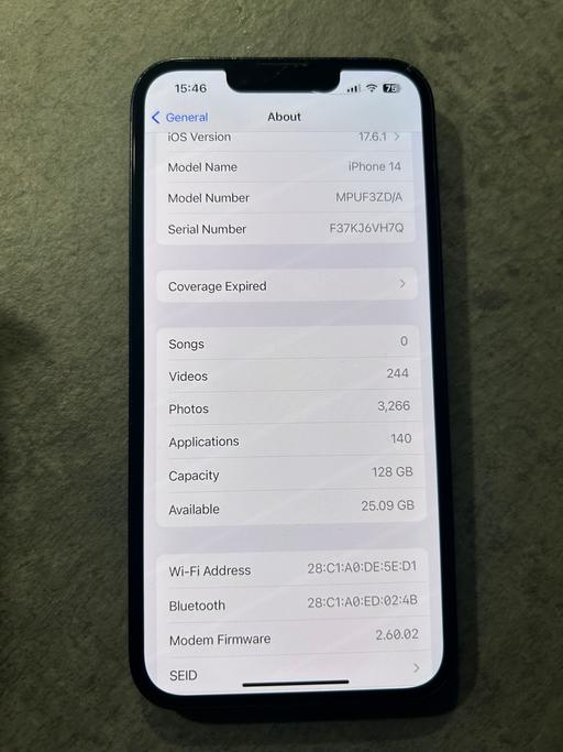 Buy & Sell Bircotes Bassetlaw - Photos for iPhone 14 - 128gb