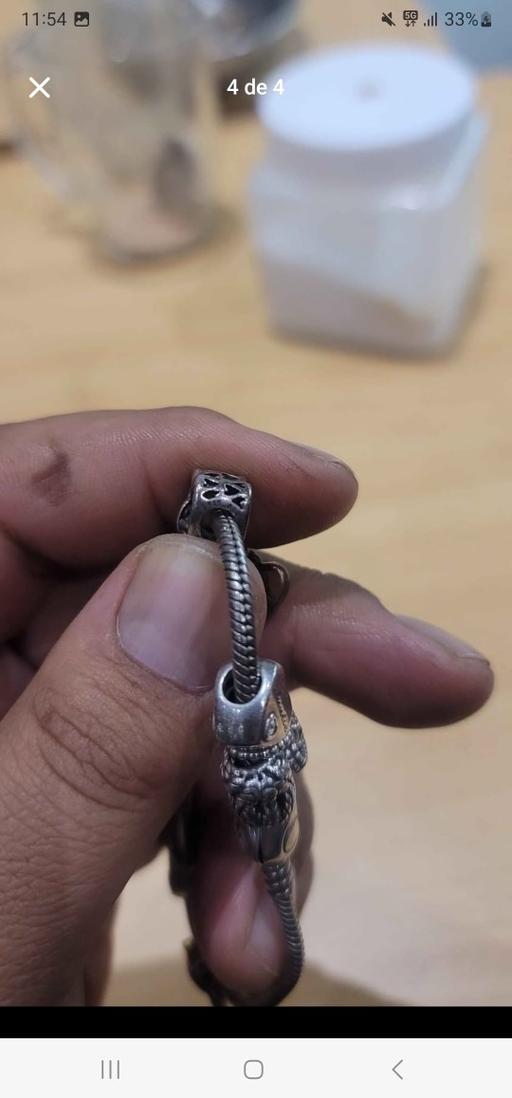 Buy & Sell Clapham South West London - Photos for PANDORA 925 Silver 18cm Snake Chain BRACELET