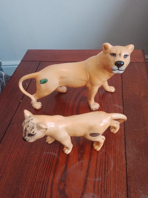 Buy & Sell Throston Hartlepool - Photos for Vintage Beswick Lioness and cub figurines