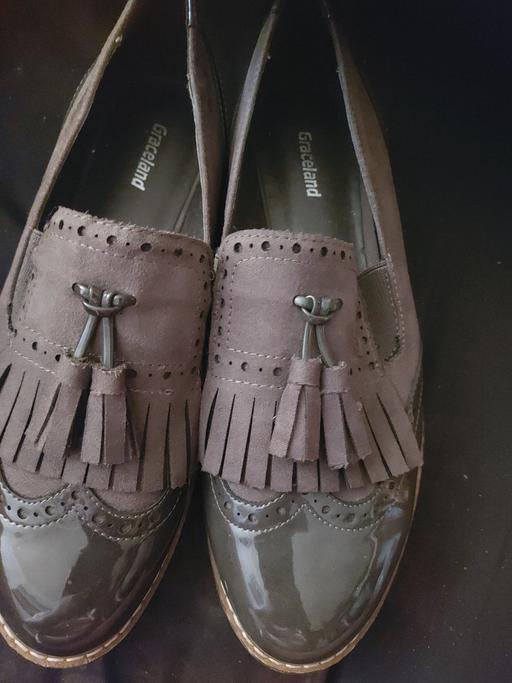 Buy & Sell Pensnett Dudley - Photos for Ladies size 5 grey mules