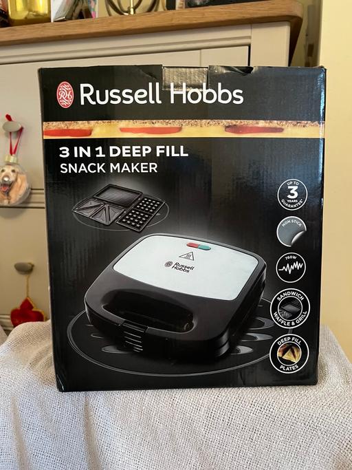 Buy & Sell Hetton-Le-Hole Sunderland - Photos for Russell Hobbs 3 in 1 Snack Maker ( New )