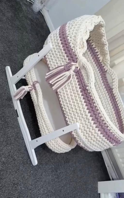 Buy & Sell Derby Derbyshire - Photos for Handmade crochet Moses basket