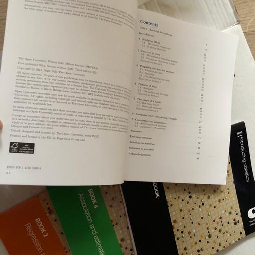 Buy & Sell Yiewsley Hillingdon - Photos for M140 Introducing Statistics