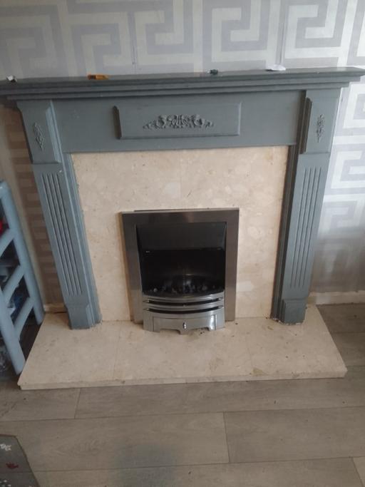 Buy & Sell Keresley End Nuneaton and Bedworth - Photos for fire and fire place with marble bass