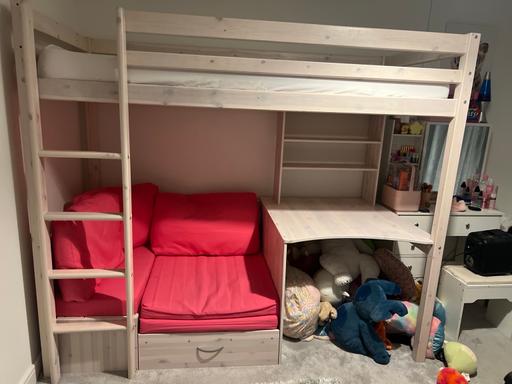 Buy & Sell Woodford Park Industrial Estate Cheshire West and Chester - Photos for Bunk bed with futon and desk