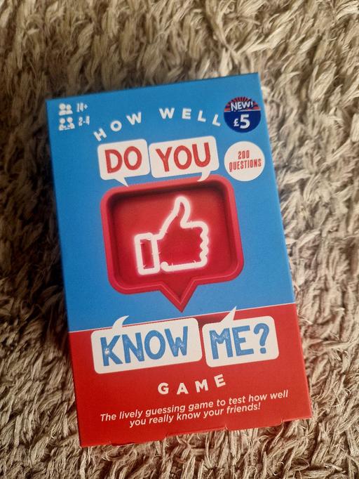 Buy & Sell Hall Green Birmingham - Photos for how well do you know me family card game