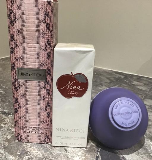 Buy & Sell New Tupton Chesterfield - Photos for 3 Designer body lotions ,200ml,150ml,100ml