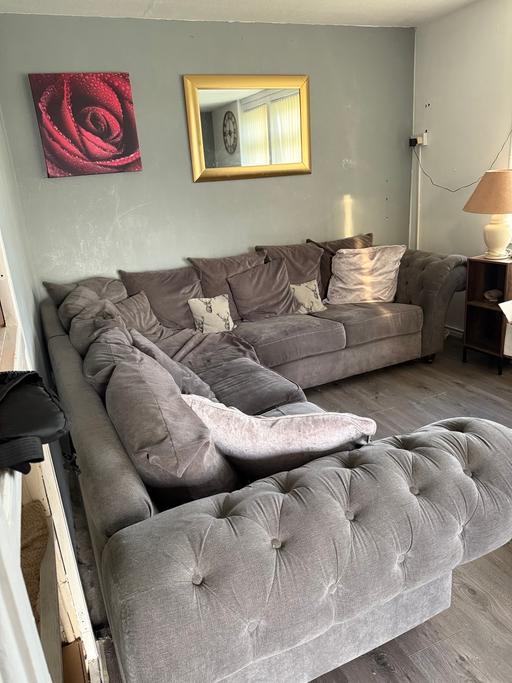 Buy & Sell Moseley Birmingham - Photos for Grey 5 seater corner sofa