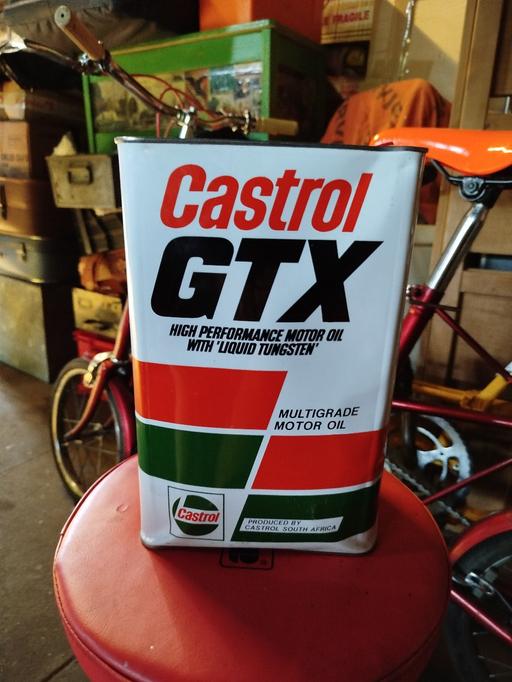 Buy & Sell Tame Valley Industrial Estate Tamworth - Photos for Rare Vintage South African Castrol GTX Can