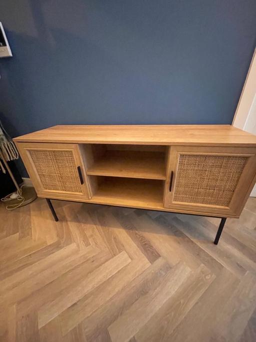 Buy & Sell Sydenham Hill South East London - Photos for TV Unit/Sideboard- Wood & Rattan-Storage
