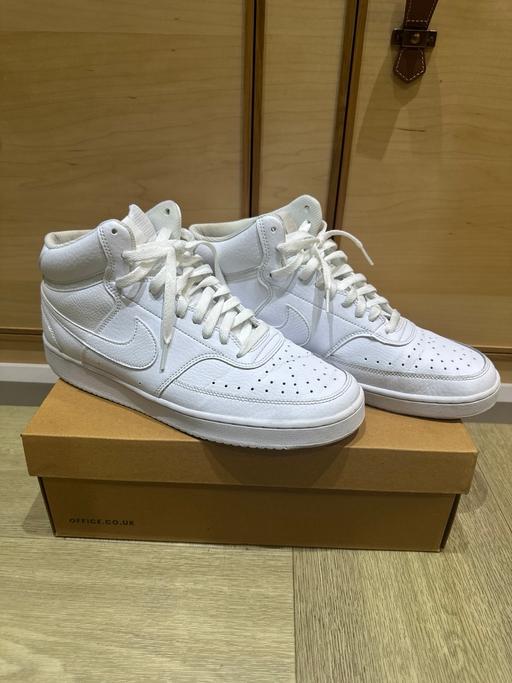 Buy & Sell Sydenham Hill South East London - Photos for Nike Court Vision UK 9.5 – All-White