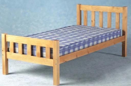 Buy & Sell Oadby Oadby and Wigston - Photos for Bed - Solid Wooden single bed