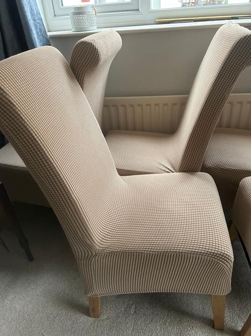 Buy & Sell Wall Heath Dudley - Photos for 6 Dining Chairs plus free spare covers