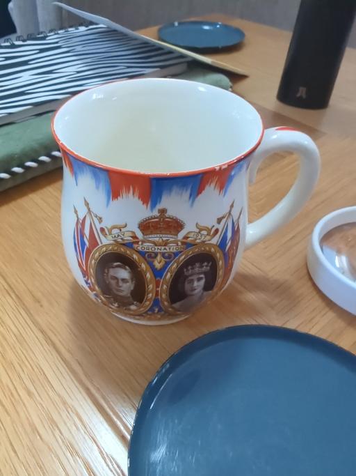 Buy & Sell Annswell North West Leicestershire - Photos for VINTAGE KGV1 CORONATION MUG. RARE VERSION