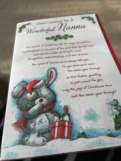 Buy & Sell Church Hill North Redditch - Photos for Nanna Christmas card