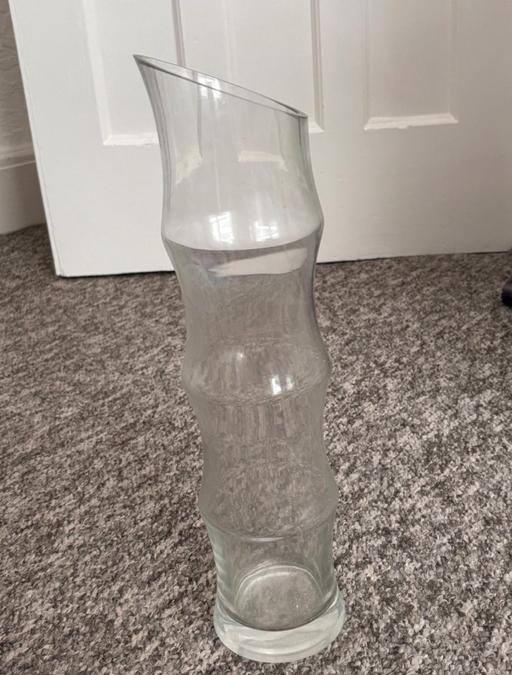 Buy & Sell Torbay Devon - Photos for Glass Bamboo Vase