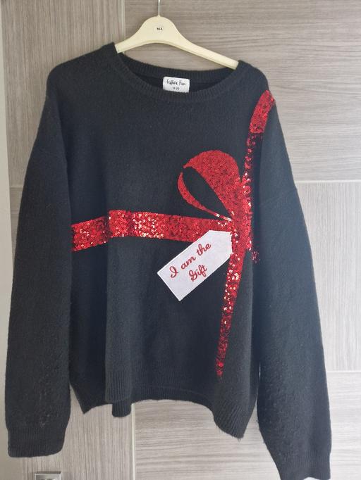Buy & Sell Scholes Rotherham - Photos for Ladies black Christmas jumper