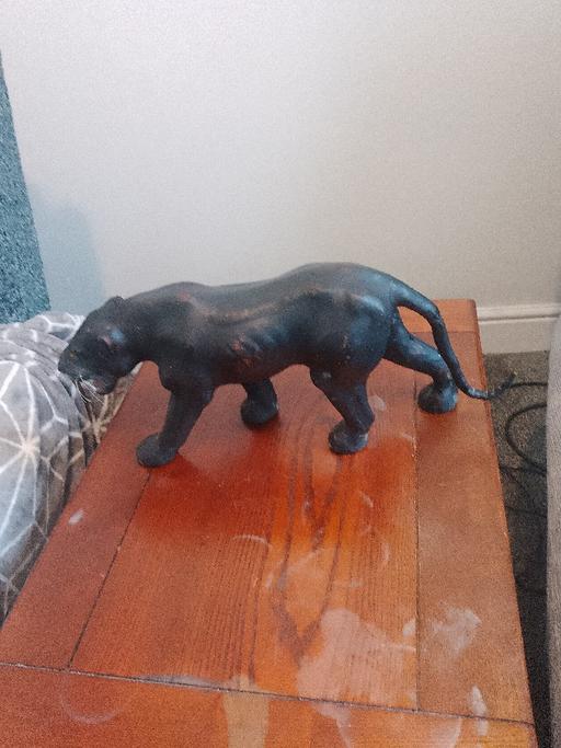 Buy & Sell Throston Hartlepool - Photos for Vintage leather and paper mache black panther