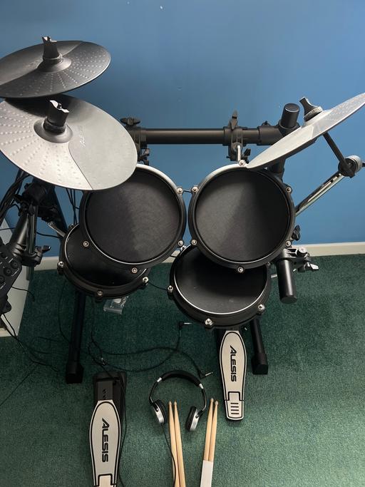 Buy & Sell Derby City Centre Derby - Photos for Alesis Digital drum set includes headphones &