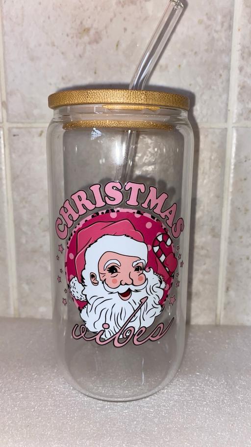 Buy & Sell Princes End Sandwell - Photos for Glass drink jar Christmas