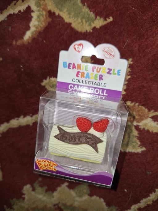 Buy & Sell Ettingshall Park Wolverhampton - Photos for New White Cake Roll Eraser