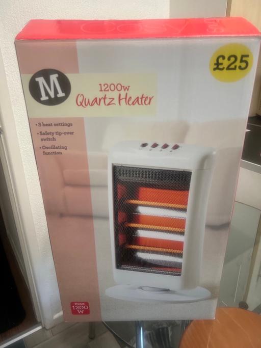 Buy & Sell Wednesbury Sandwell - Photos for 1200w Quartz Heater as new £15