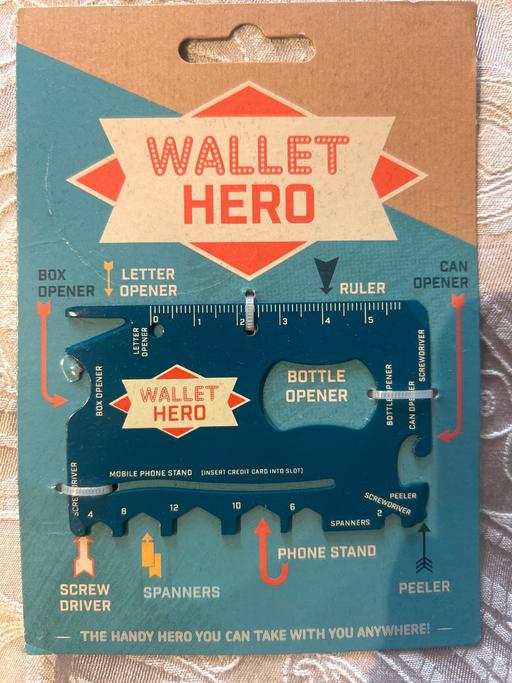 Buy & Sell Dovecot Knowsley - Photos for Multi tool “ Wallet hero” stainless steel.New