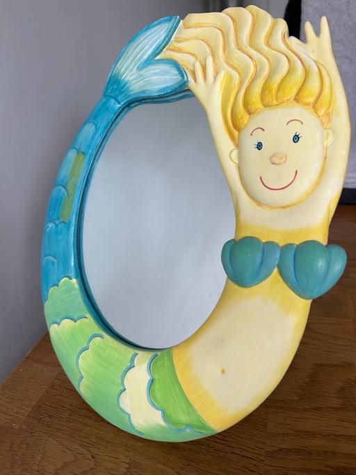 Buy & Sell Minworth Trade Park Birmingham - Photos for Beautiful ceramic vintage mermaid mirror