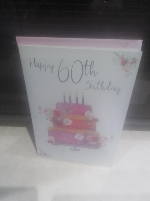 Buy & Sell Streetly Walsall - Photos for HAPPY 60TH BIRTHDAY CARD