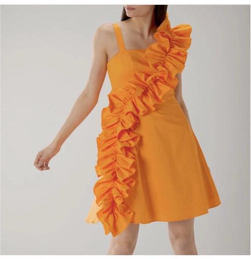 Buy & Sell Woolwich South East London - Photos for Coast ruffle dress orange size 12