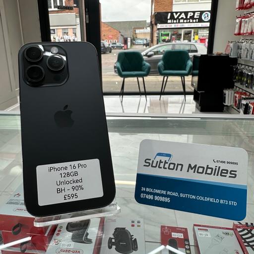 Buy & Sell Sutton Coldfield Birmingham - Photos for iPhone 16 Pro 128GB Unlocked