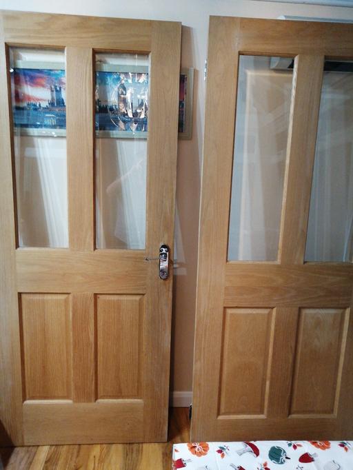 Buy & Sell Weoley Castle Birmingham - Photos for Two interior glazed doors for sale
