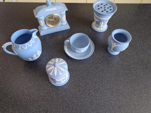 Buy & Sell Woodthorpe Charnwood - Photos for Vintage blue Wedgewood set