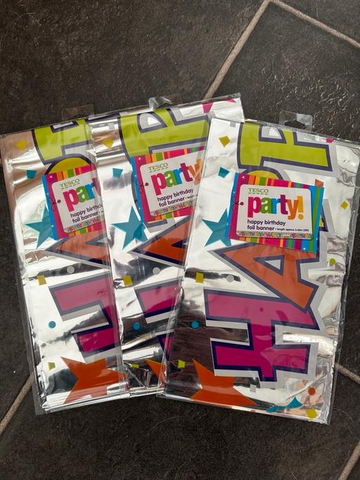 Buy & Sell Acocks Green Birmingham - Photos for Happy birthday banners x3