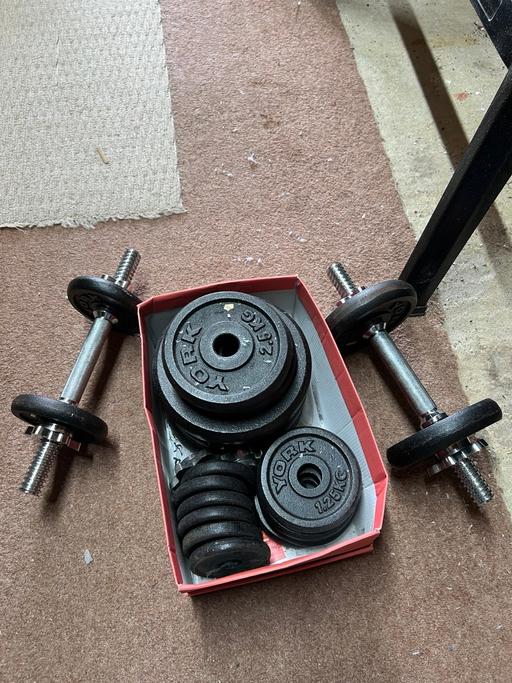 Buy & Sell Iver Buckinghamshire - Photos for York dumbbell set