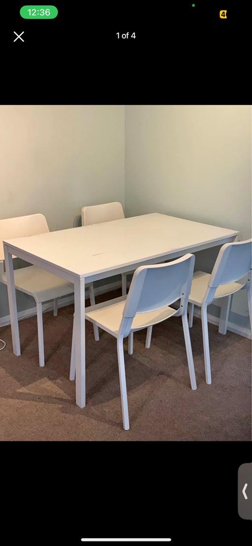Buy & Sell Alperton North West London - Photos for IKEA table chairs