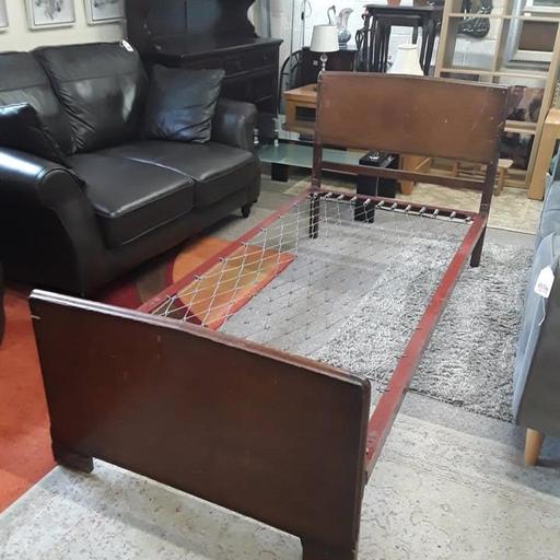 Buy & Sell Saint Pauls Trading Estate Tameside - Photos for Vintage solid oak 3ft single bed frame